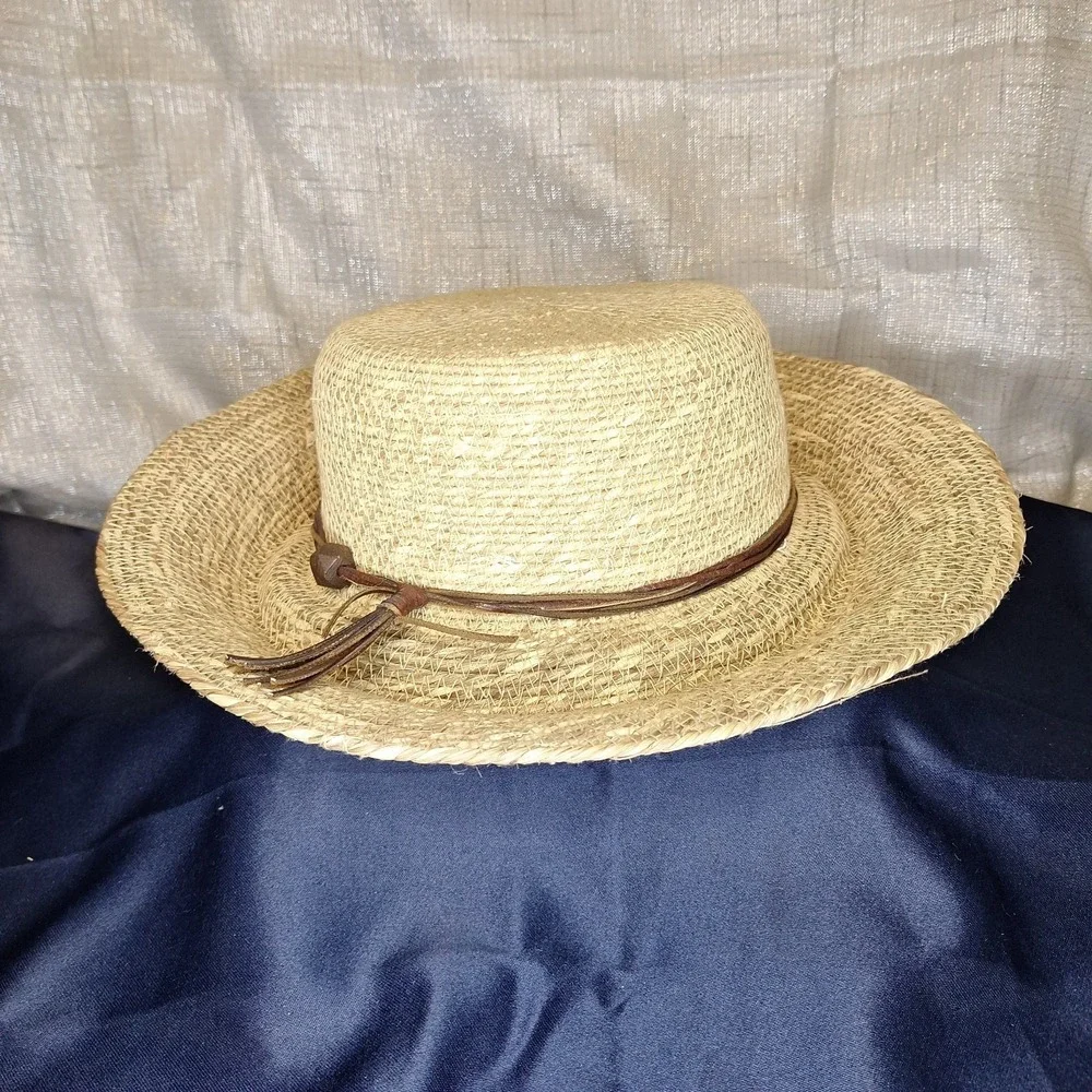 Sand Cloud Hat Straw Woven Summer Beach Rolled Wide Bim Flexible Eco Beach Core